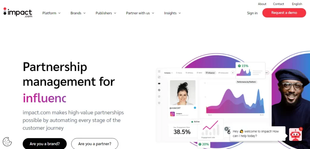Impact's new Influencer and Creator management platform