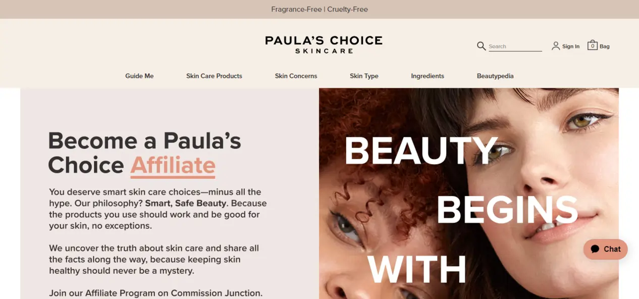 Paula’s Choice Affiliate Program